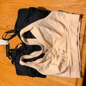 Kindred Bravely Sublime hands free pumping nursing bra and a sleep bra